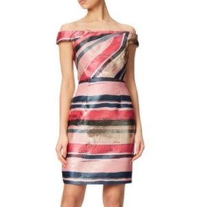 Adrianna Papell Off the shoulder dress, 2